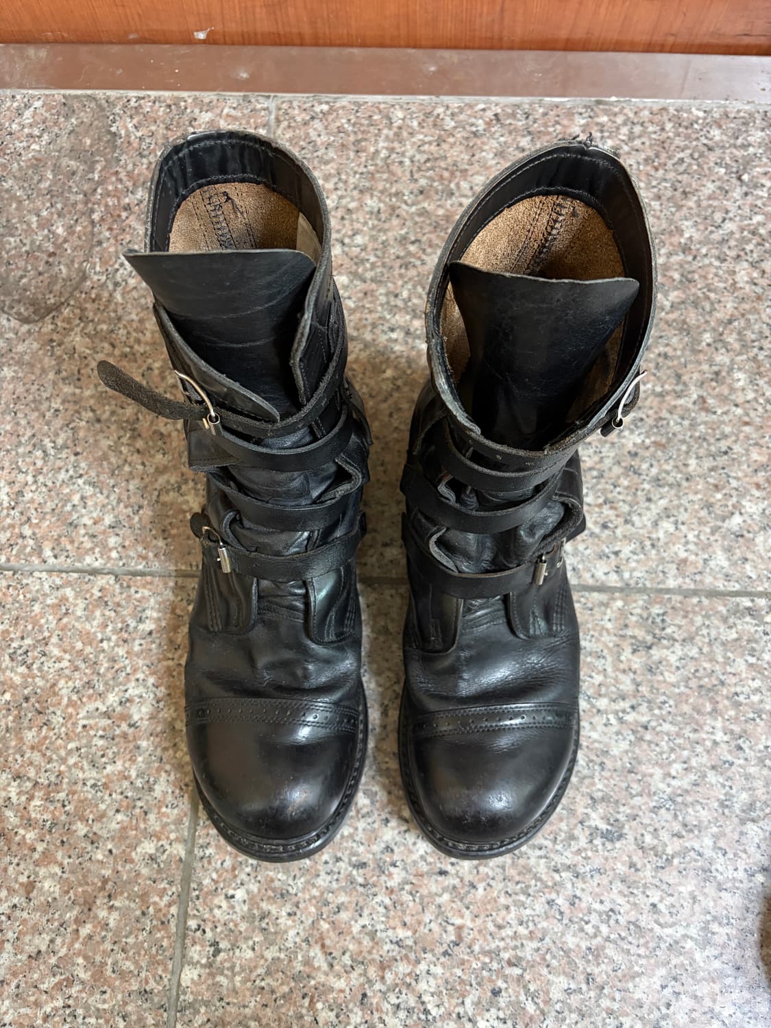 초희귀 80년대 Double H사 Tanker boots 상품이미지4