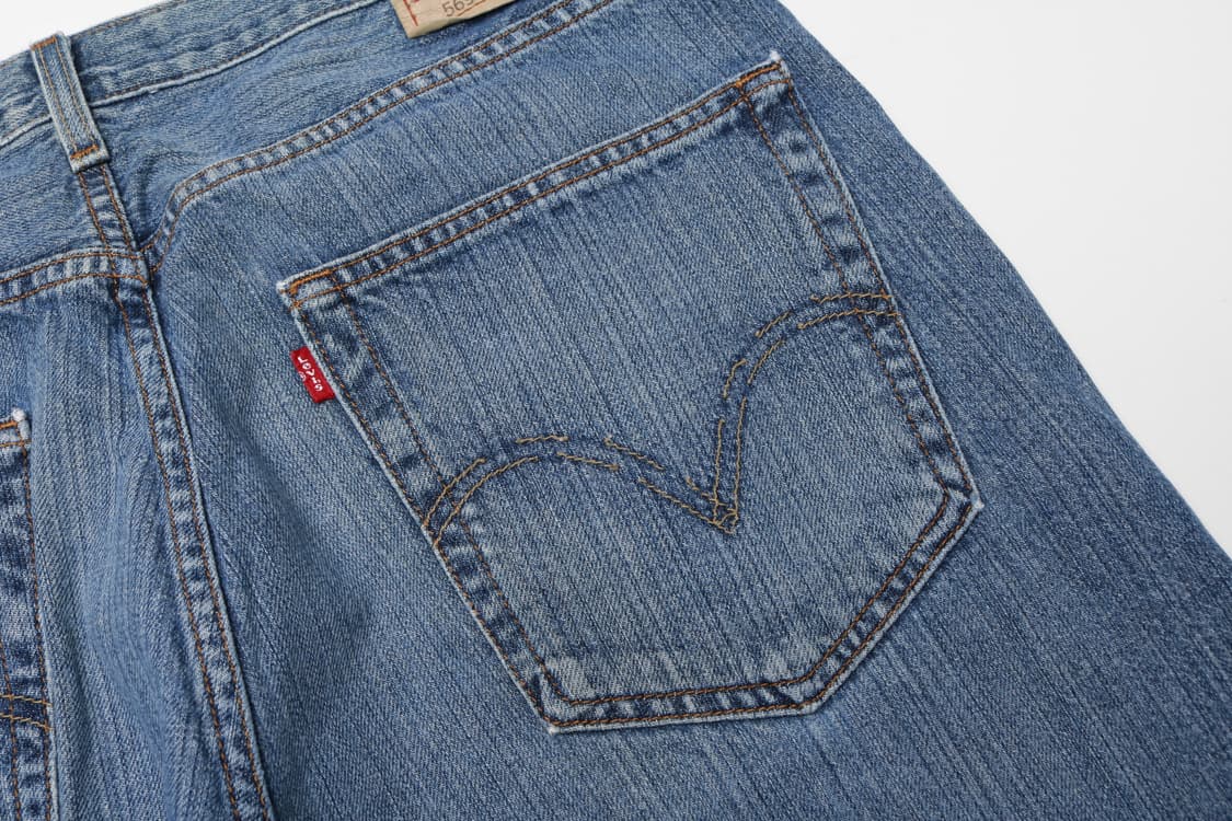 [36인치] 00's 리바이스 569 루즈 스트레이트 데님팬츠 상품이미지6