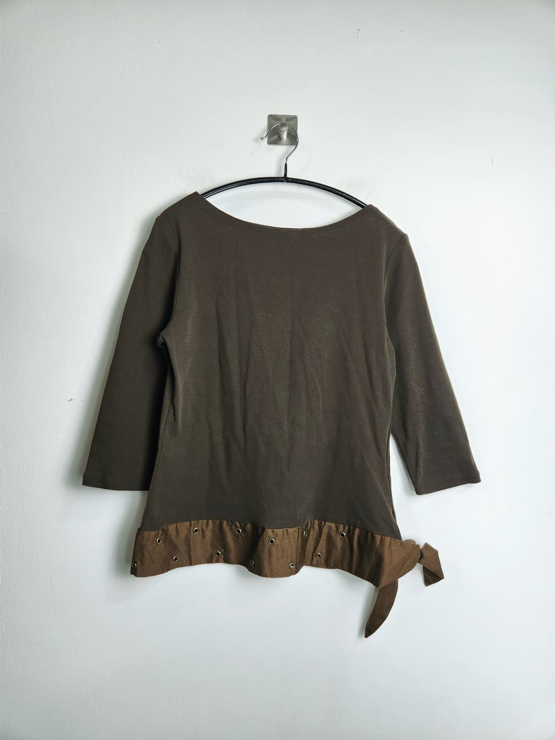 보트넥 아일렛 롱슬리브 상품이미지7