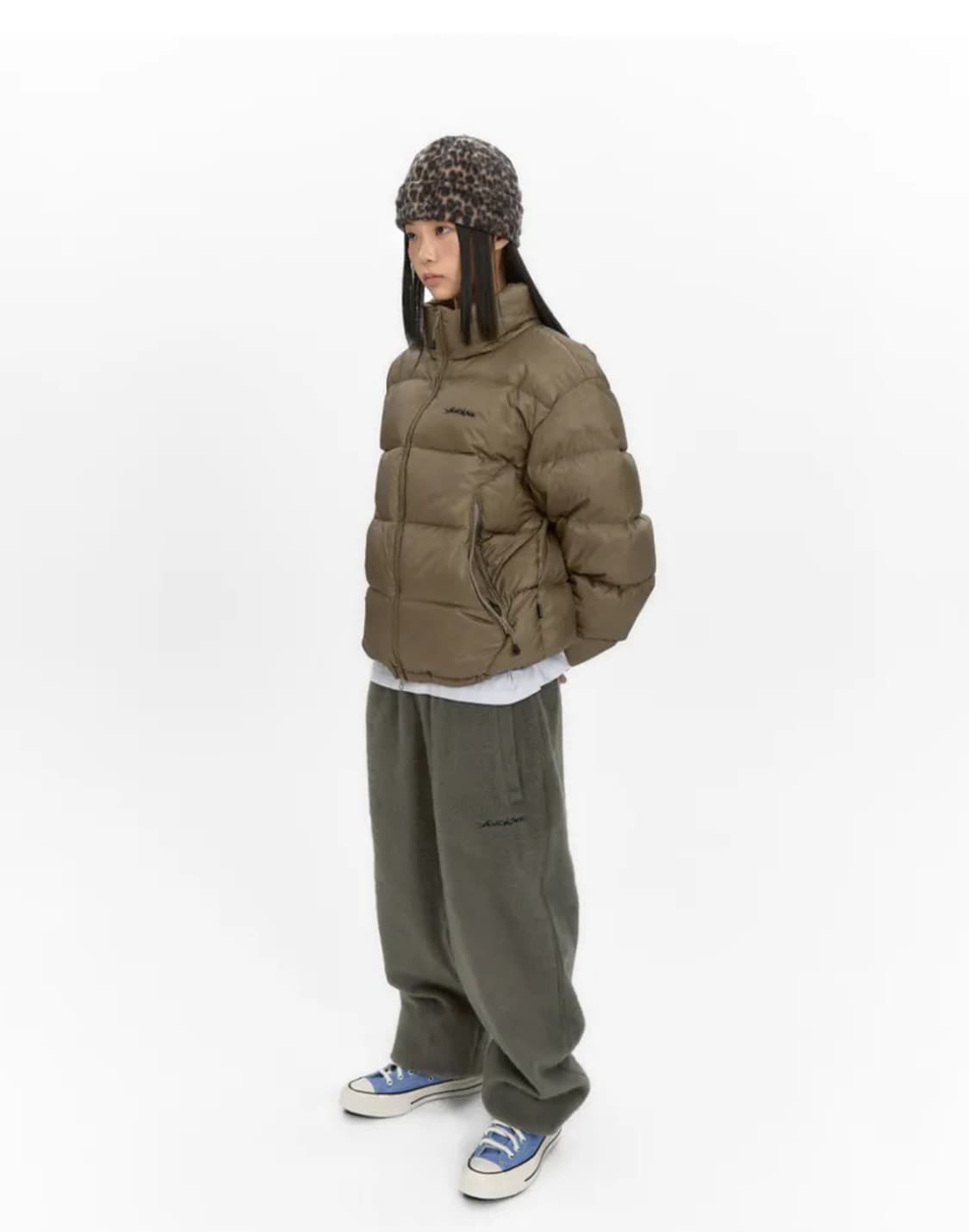 예스아이씨 패딩 5B Fond Down Jacket Greige 상품이미지2