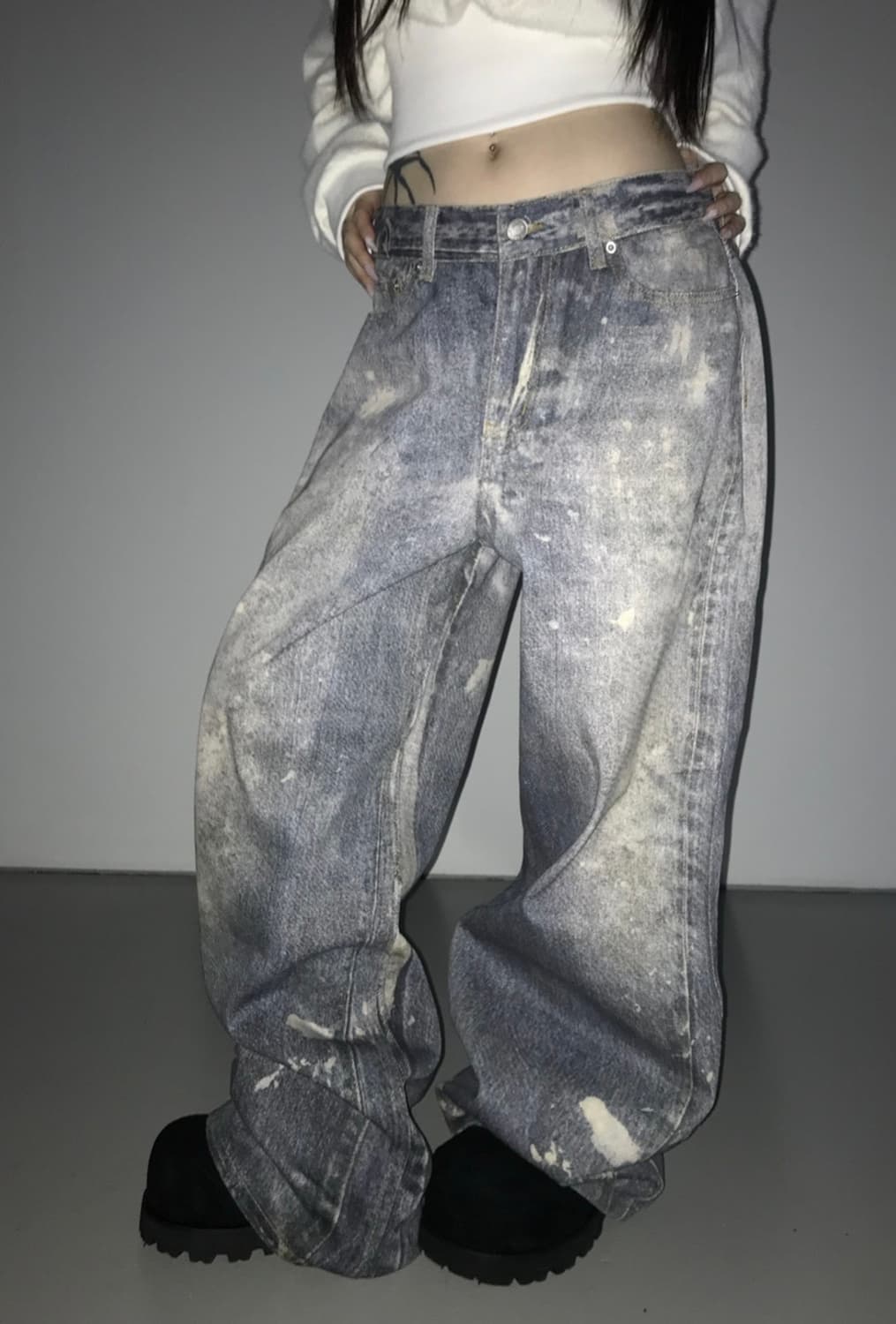 디에어타운 digital printing denim pt 상품이미지2