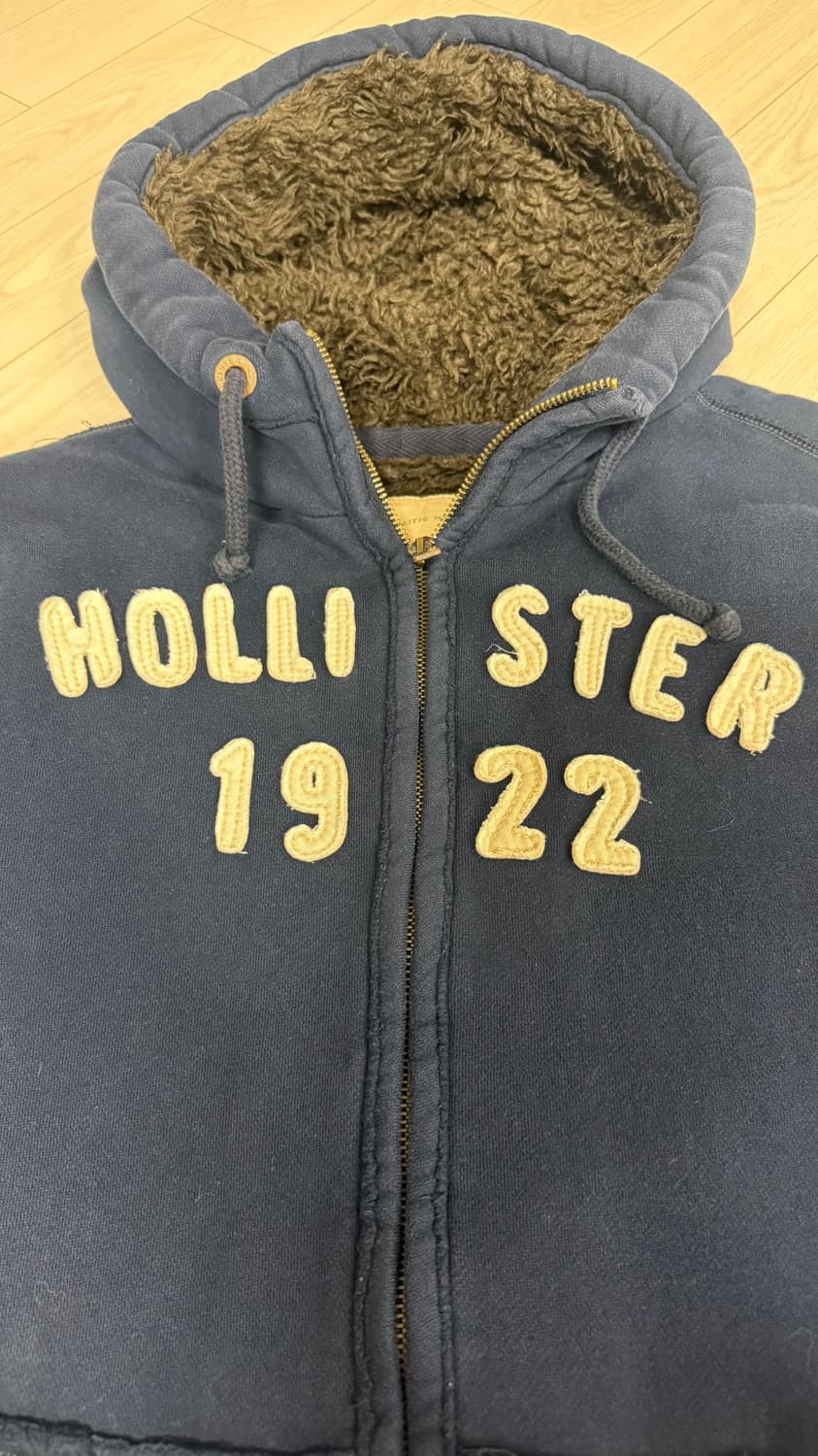 홀리스터 네이비 후드집업 상품이미지1