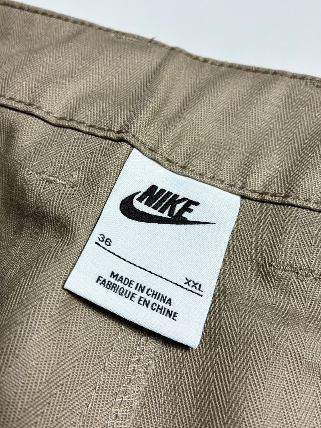 나이키 23FW 베이지 카고 코튼 팬츠 R2361 상품이미지7