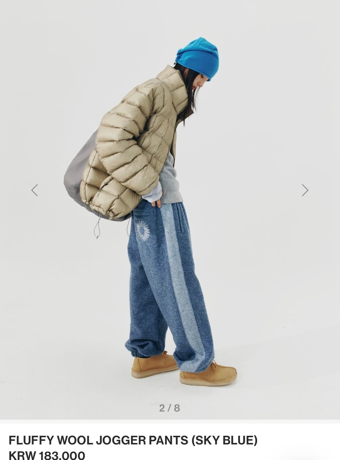 999휴머니티 조거팬츠 M사이즈 새상품 상품이미지1