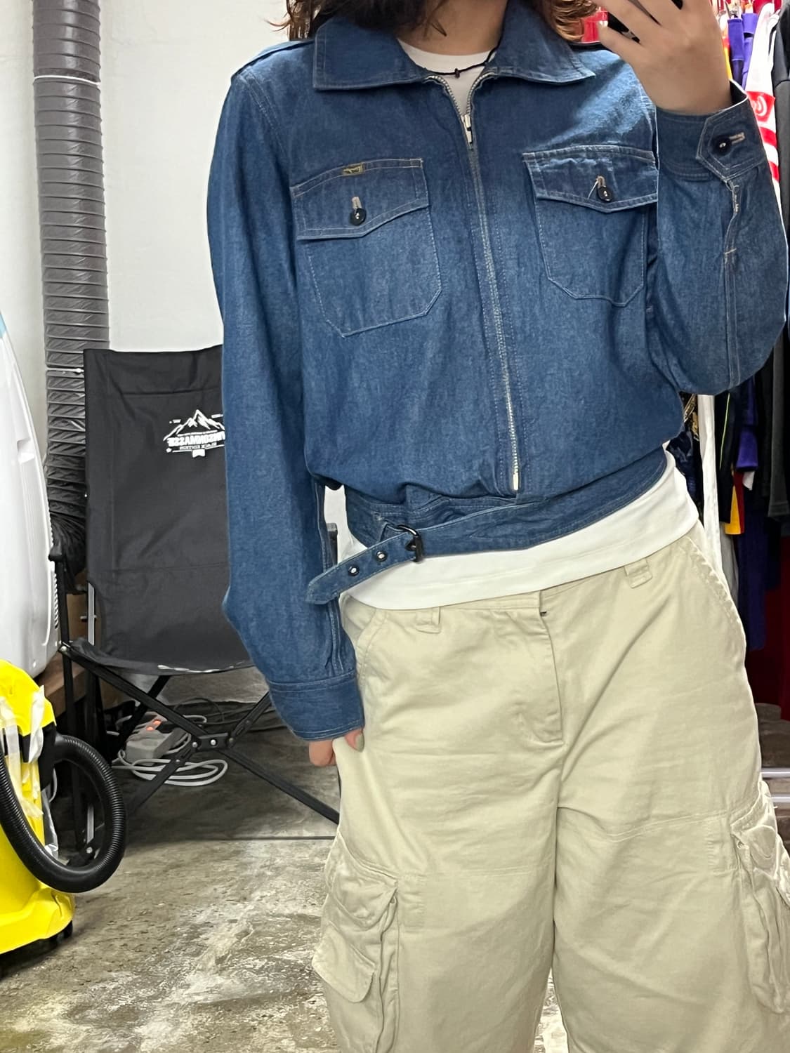 Wranglere 랭글러 데님 집업 자켓 상품이미지3