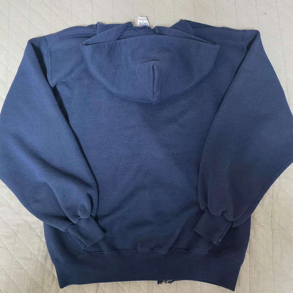[L] 90s 러셀 애슬레틱 후드집업 네이비 like M ver.16 상품이미지4