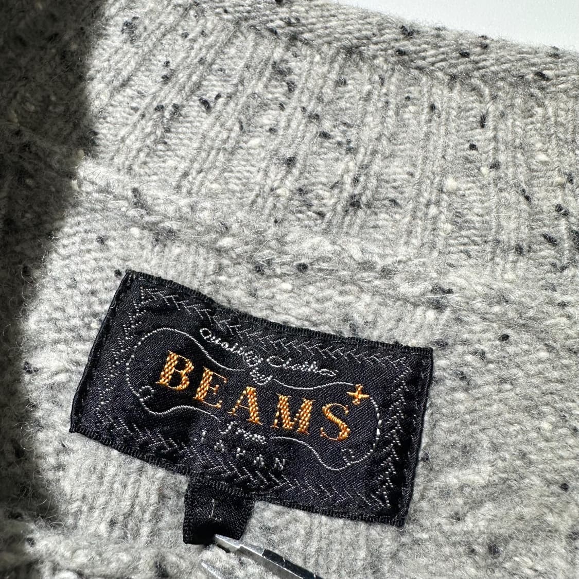 빔즈 플러스 페어아일 케이블 하이넥 니트 상품이미지4