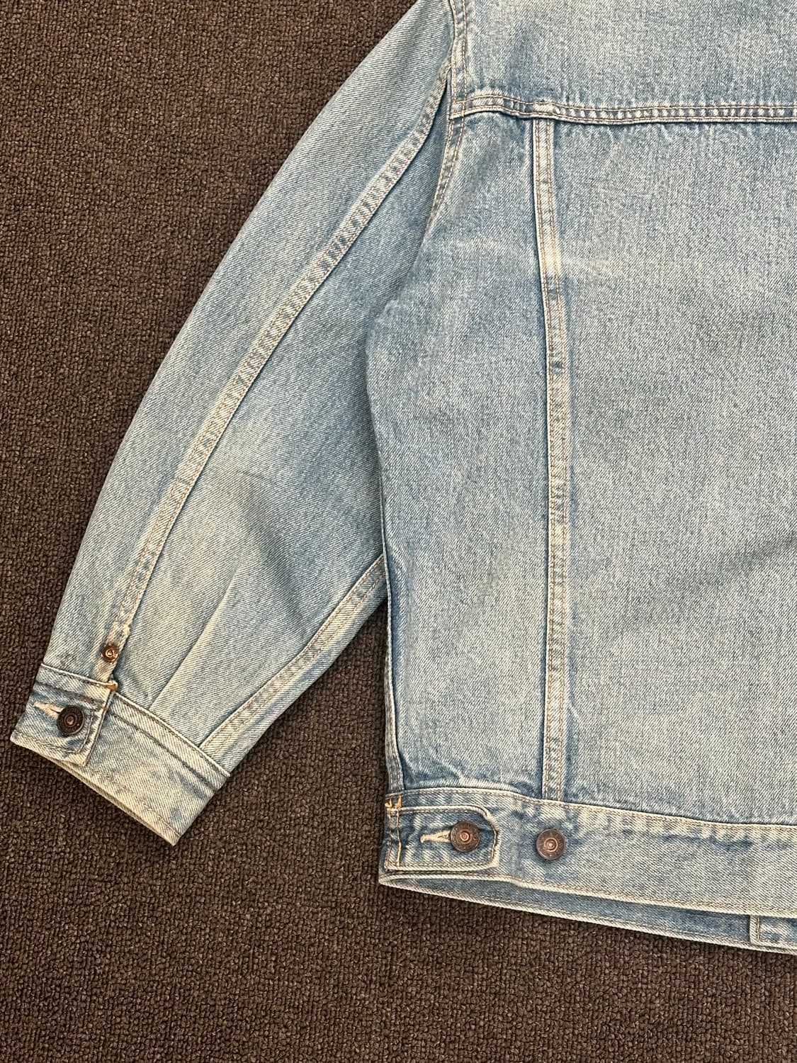 L)EDWIN 빈티지 오렌지탭 데님 자켓 상품이미지7