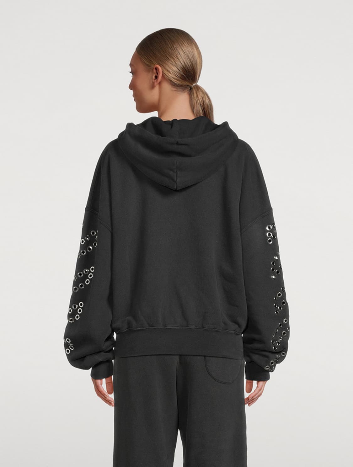 오프화이트 다이애그널 아일렛 후드 상품이미지7