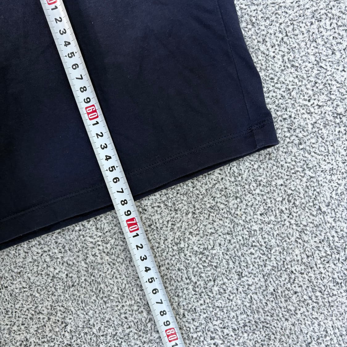 S 무신사스탠다드 반팔티 라운드 네이비 0311J 상품이미지6