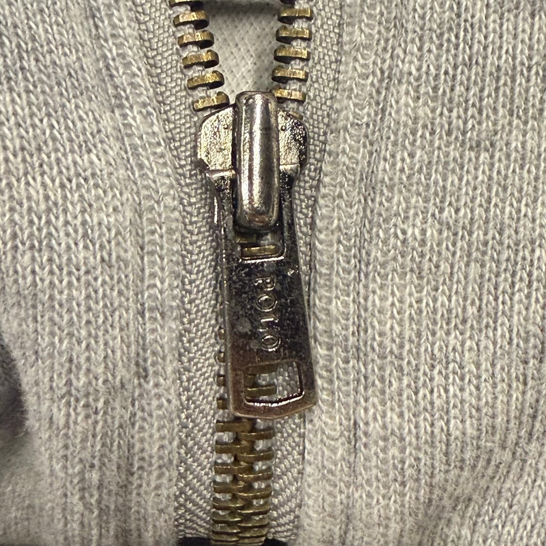 폴로 랄프로렌 그레이 집업 져지 트랙탑 상품이미지6