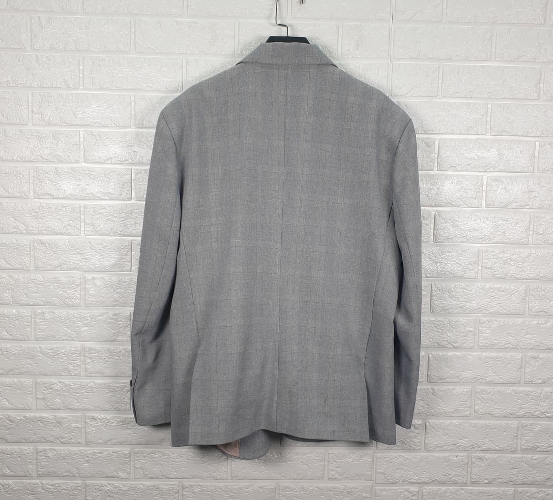 [100]빌리브 그레이 체크 블레이저 상품이미지3