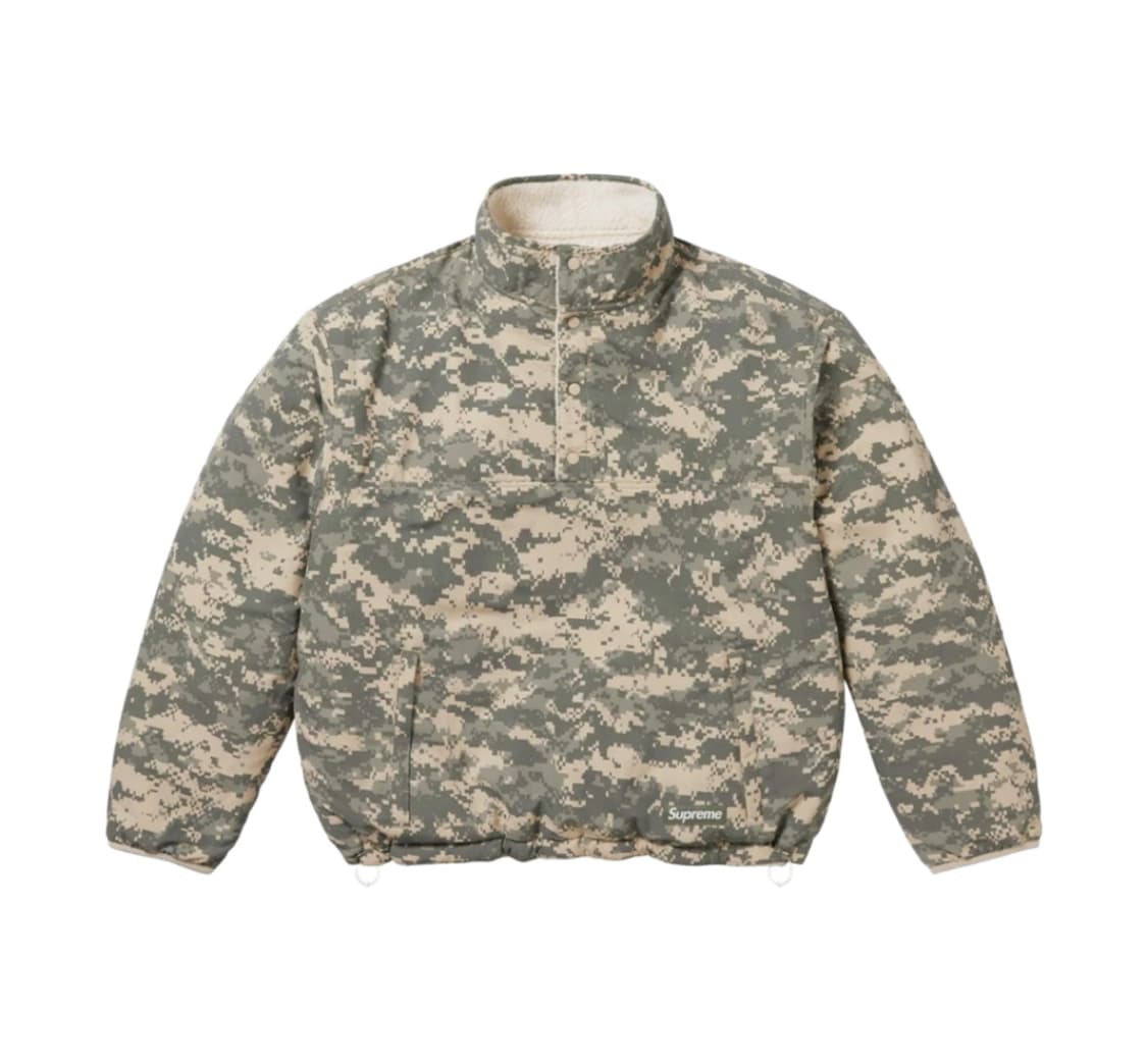 슈프림 폴라텍 셔링 리버시블 풀오버 내츄럴 - 23FW 상품이미지2