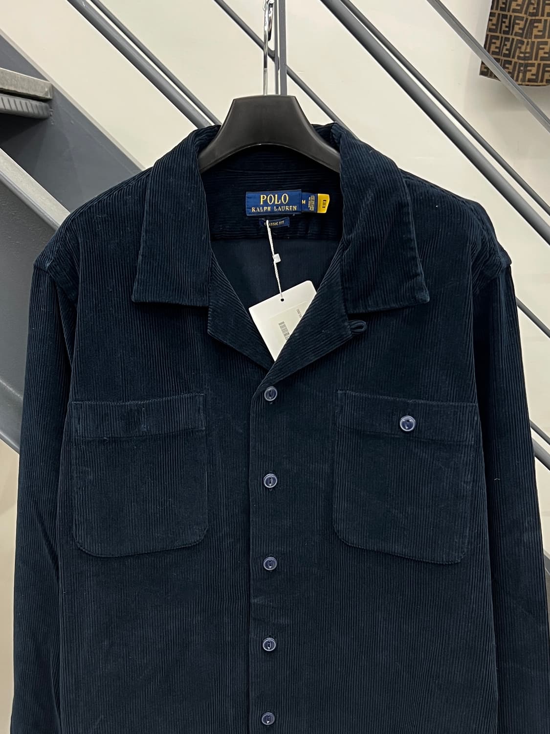 폴로랄프로렌 네이비 코듀로이 셔츠 자켓 상품이미지4