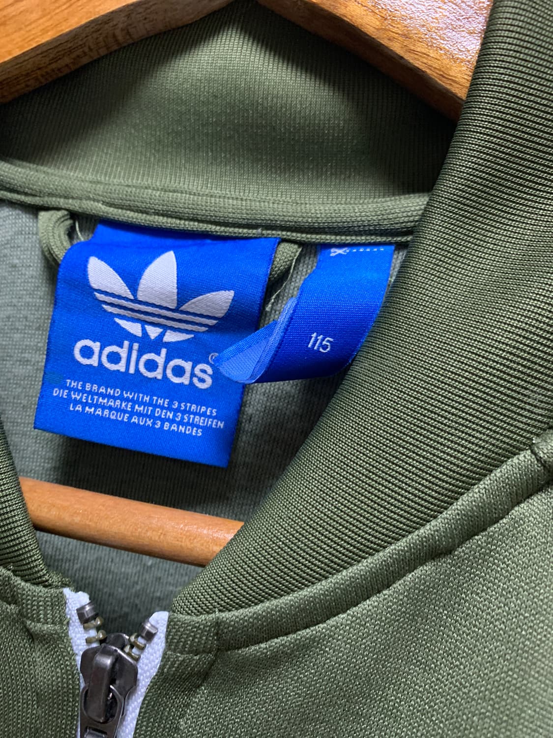 아디다스 져지 대장급 115 올리브 그린 상품이미지3