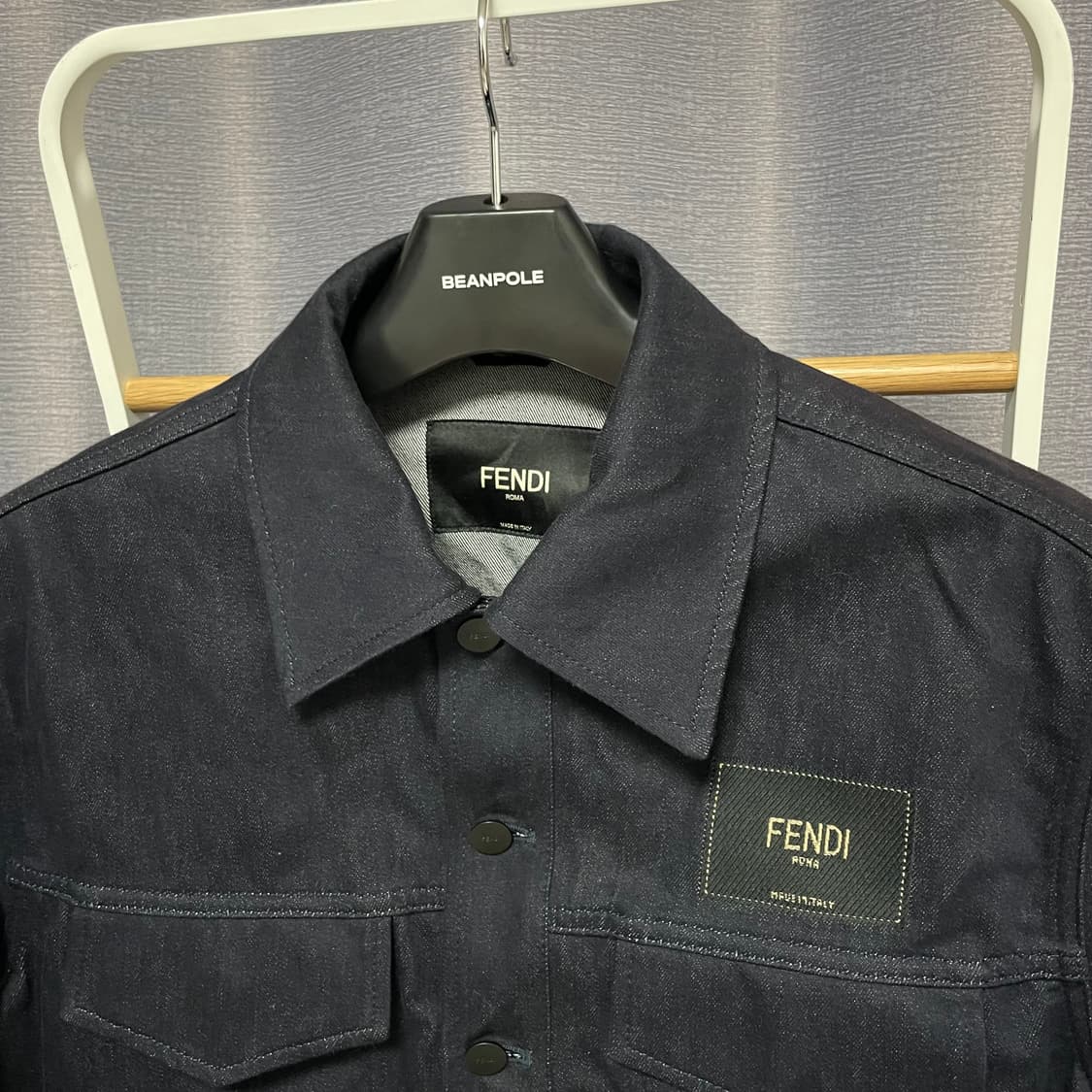 펜디 Fendi 데님 트러커 자켓 정품 46 사이즈 상품이미지2