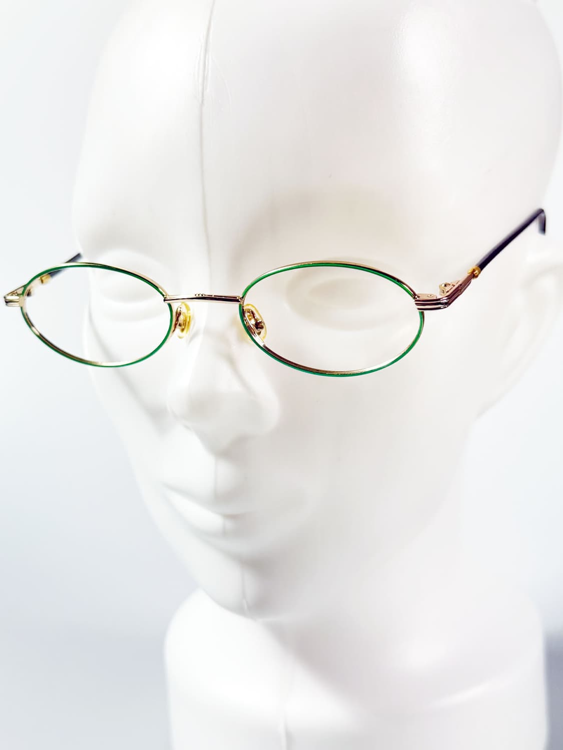 A.ONE 슬림 오벌 메탈 프레임 빈티지 안경 상품이미지8