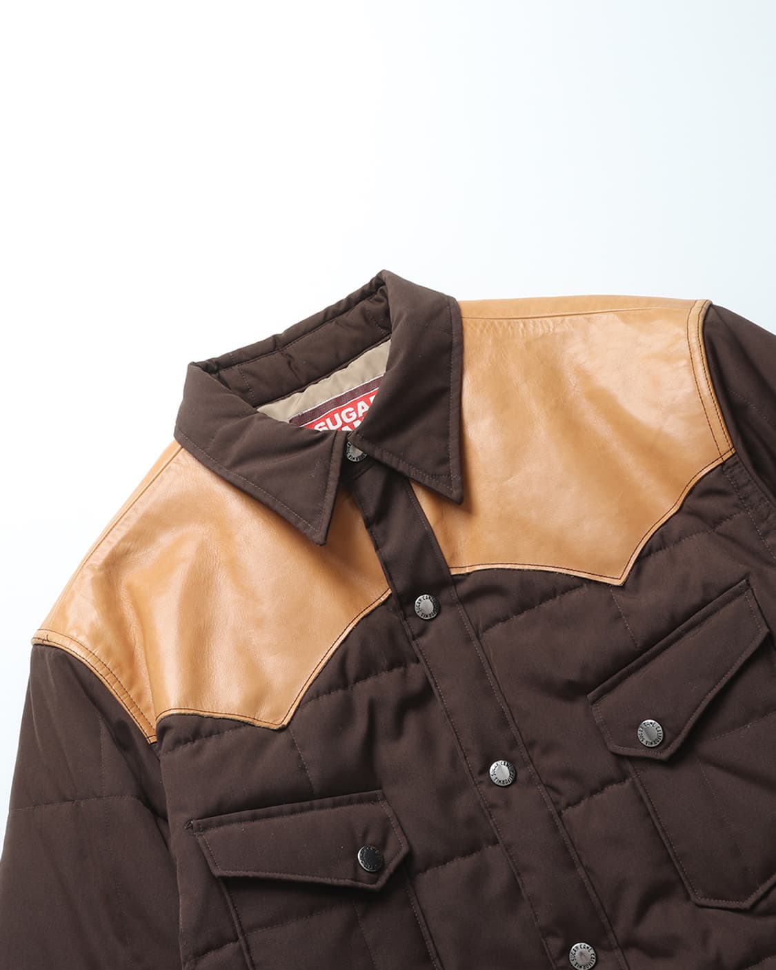 SUGAR CANE Leather York Down Jacket 상품이미지3