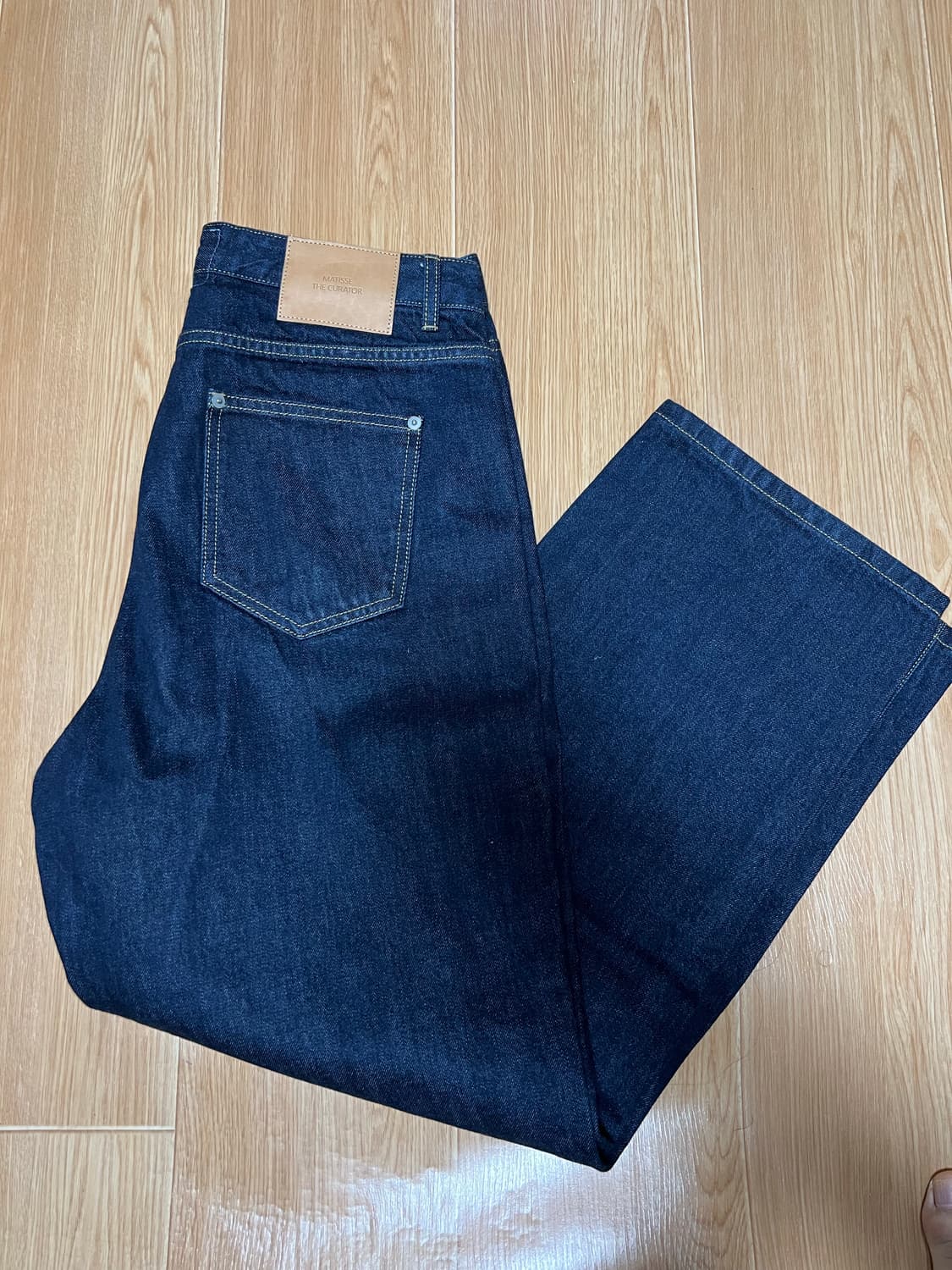 마티스더큐레이터 와이드 데님 인디고 원워시 2 상품이미지1