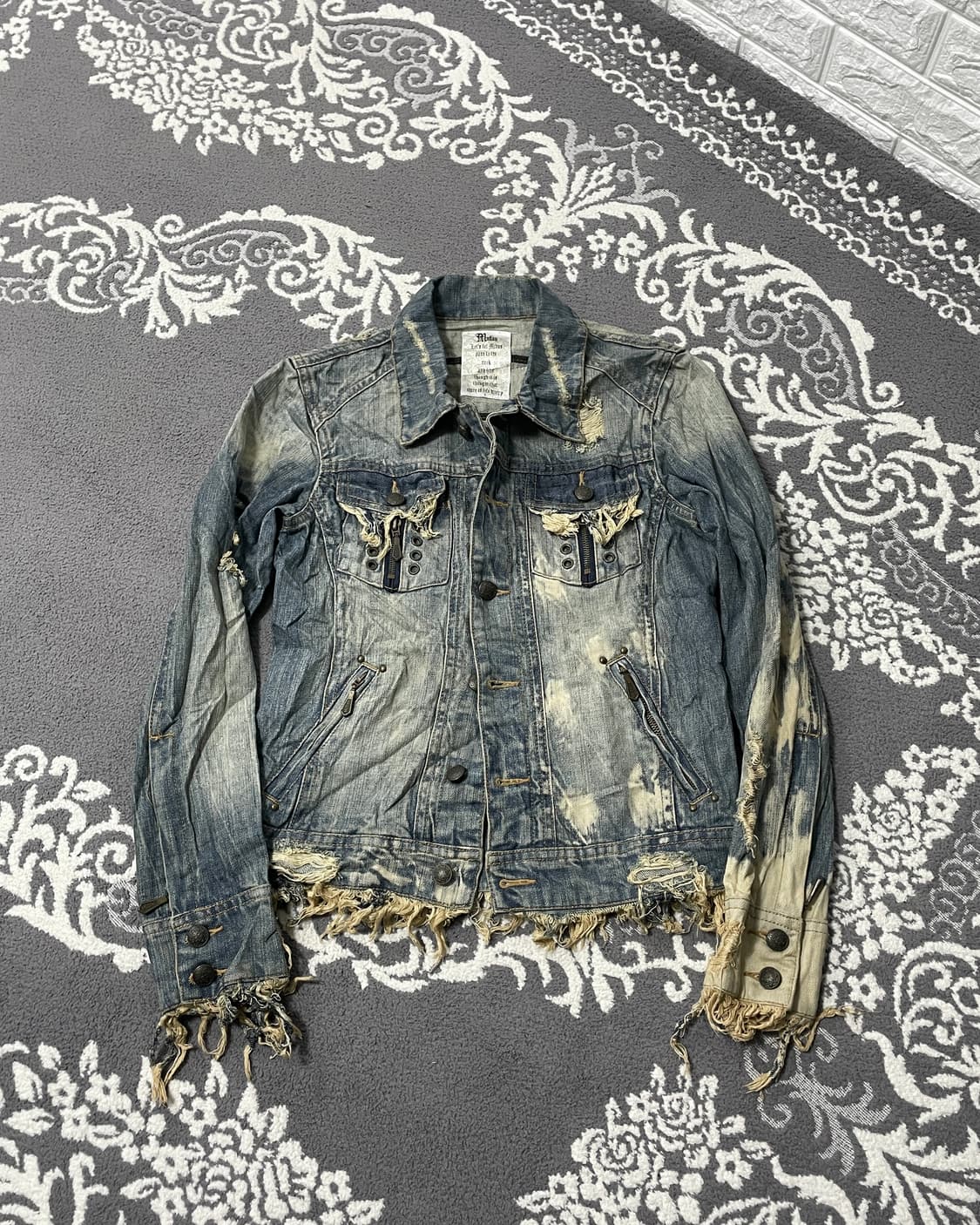 Midas Archive Rough Out Distressed Jk 상품이미지1