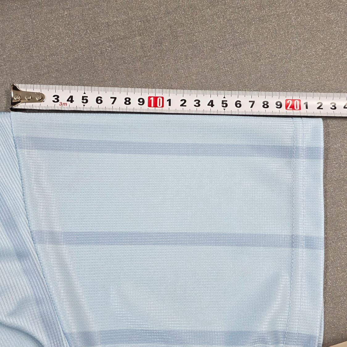 M 95-100) 엄브로 유니폼 져지 반팔티셔츠 스카이블루 상품이미지6