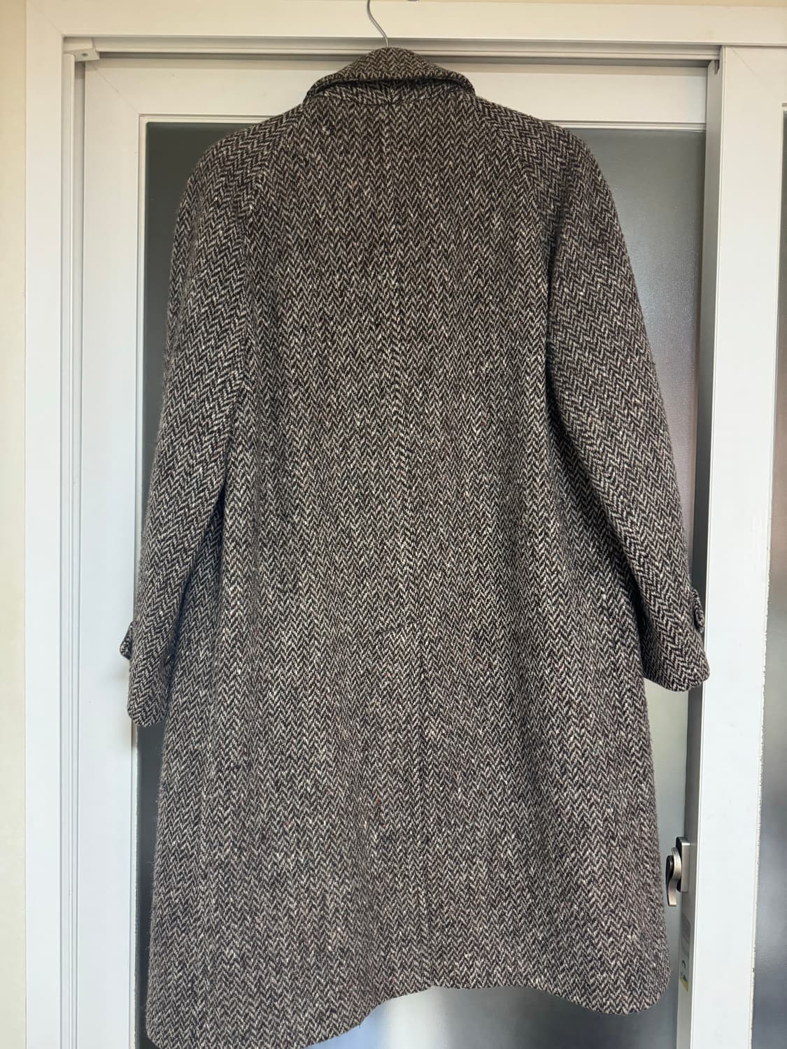 (판매)80~90s 버버리 아이리쉬 트위드 코트 50R 상품이미지2