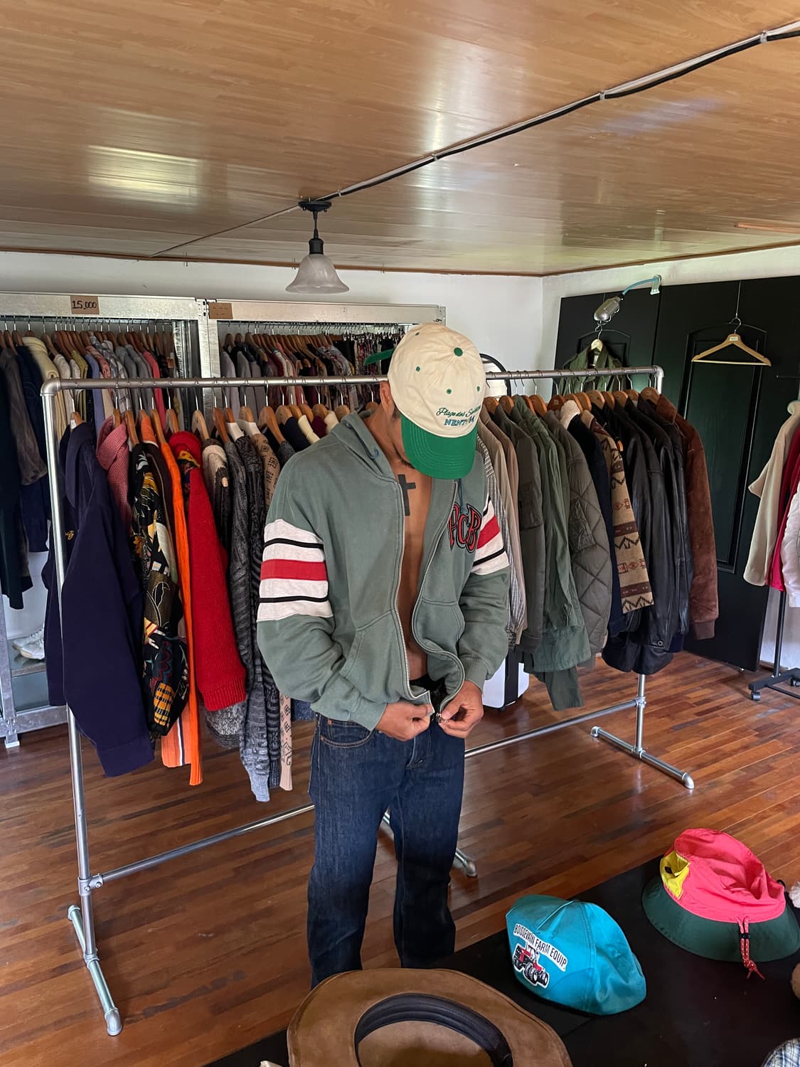 PAZZO CLUB hood zip-up 상품이미지2