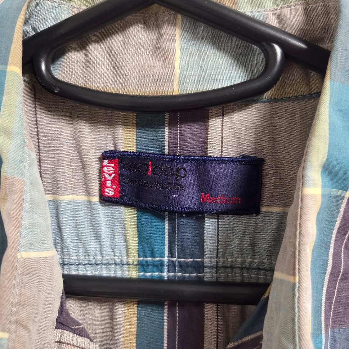 Levi's 리바이스 웨스턴 체크 셔츠 L(100) 상품이미지3