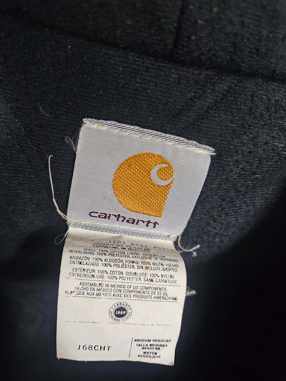 칼하트 덕 액티브 브라운 L [J68CHT] 상품이미지4