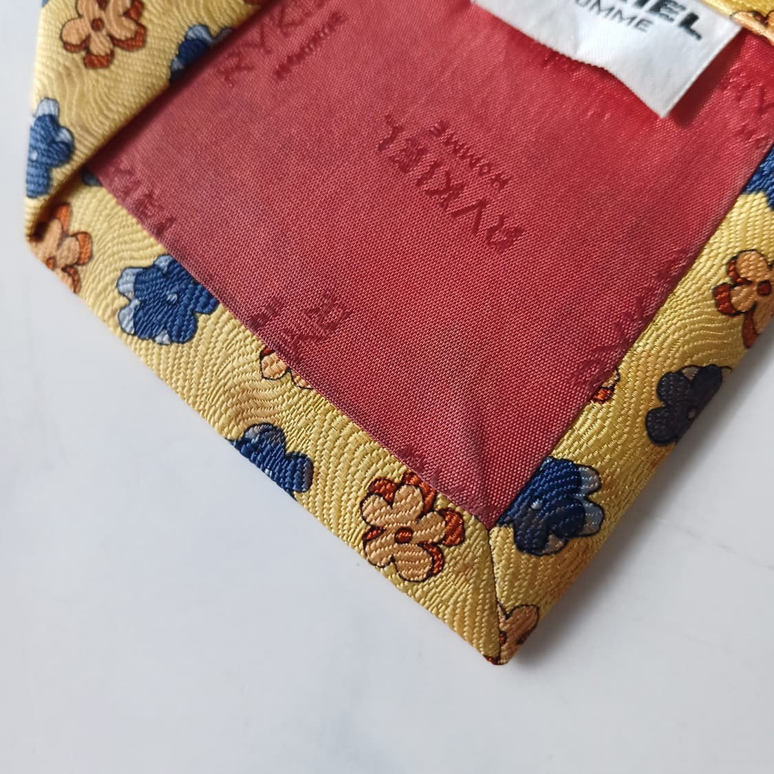 소니아리키엘 실크 플라워 패턴 넥타이 9.4cm A~B등급 A19849 상품이미지7