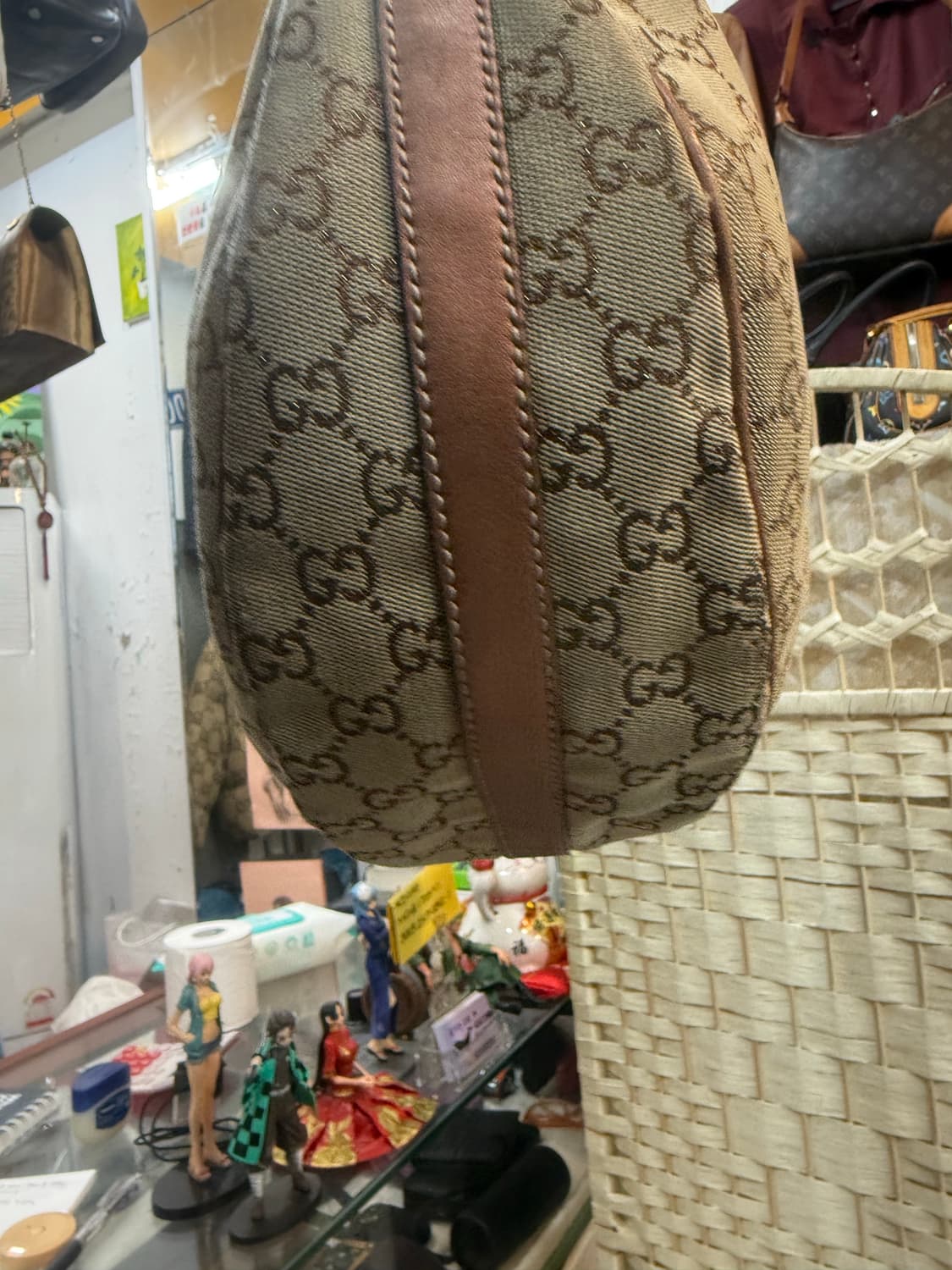 정품 구찌 GG 자가드 인터로킹 호보백 팝니다 상품이미지6