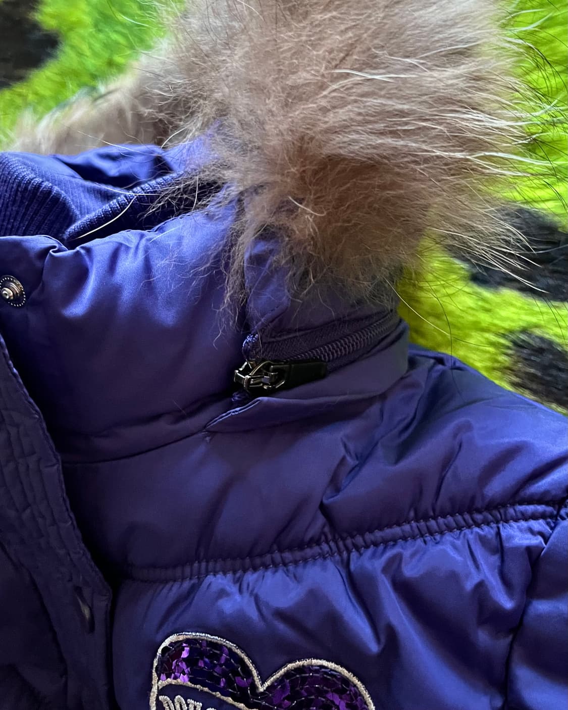 2000s DOHC Fur Hood Gal Padding Jumper 상품이미지5