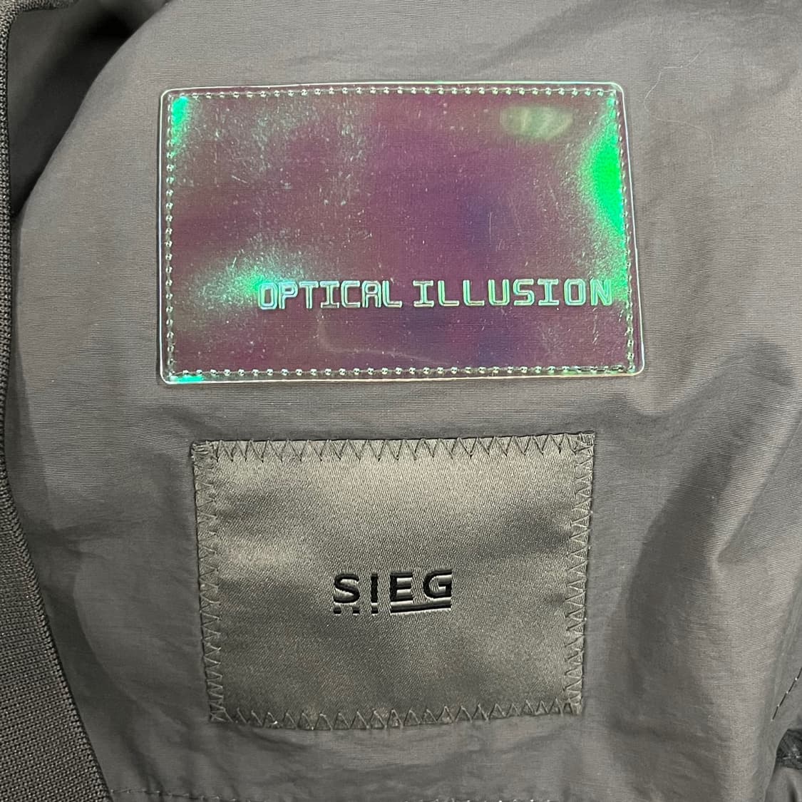 [정품] sieg 지이크 그레이 회색 봄버 자켓 b10 상품이미지5
