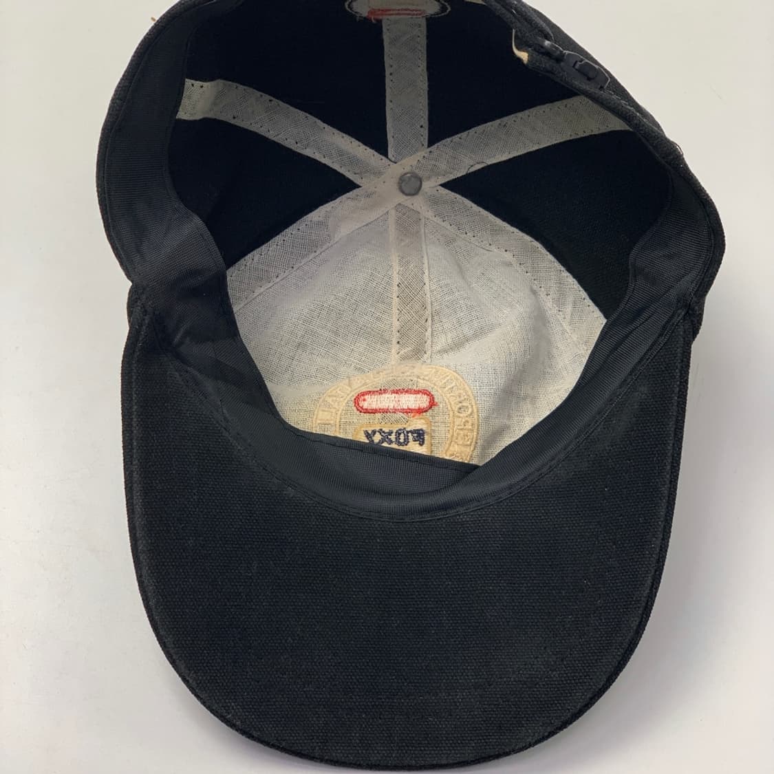 [OS/정품] 90s 휠라 블랙 남여공용 스냅백 상품이미지5