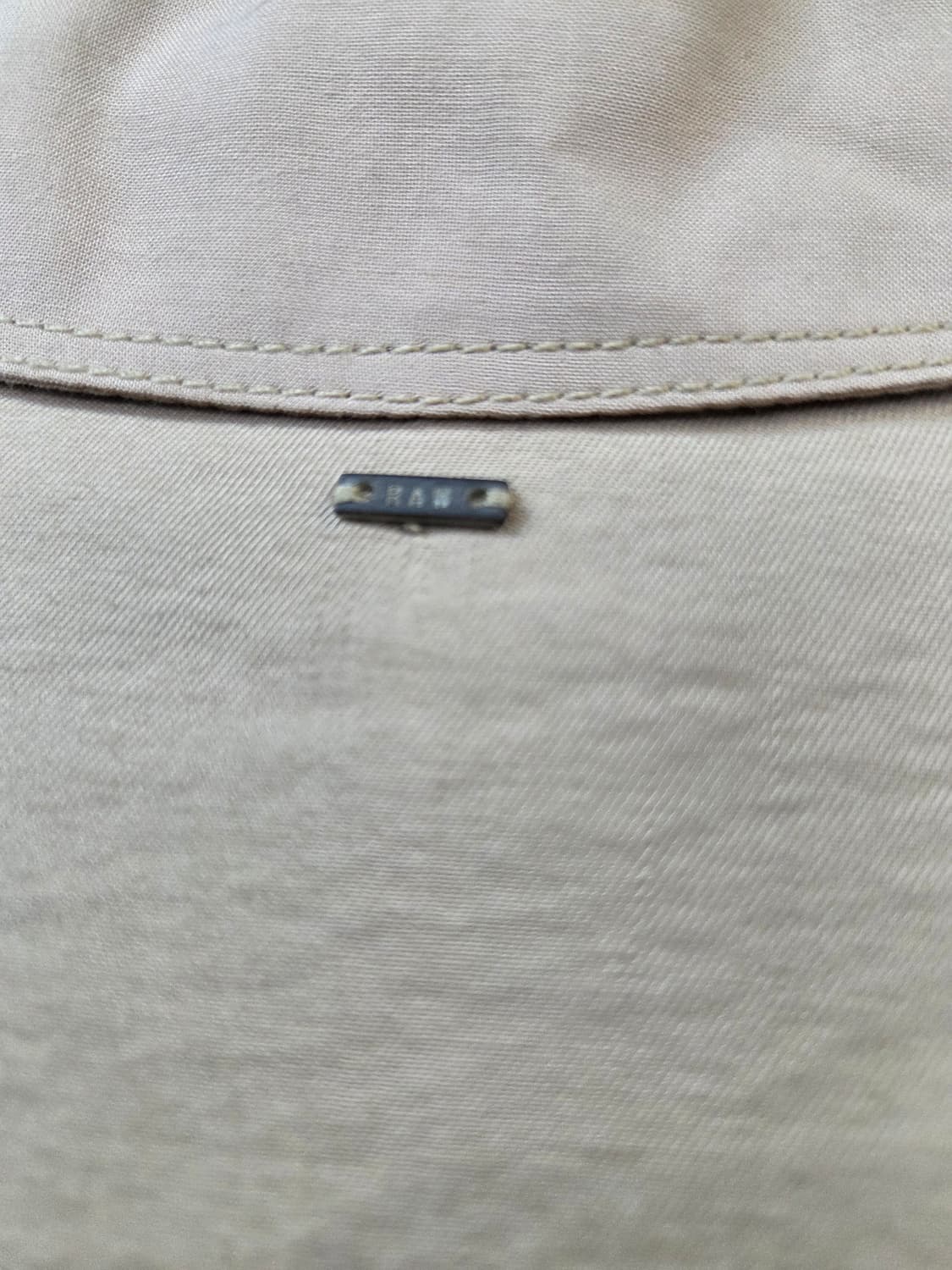 G-STAR RAW 베이지색 반팔 셔츠 원피스(S) 상품이미지6