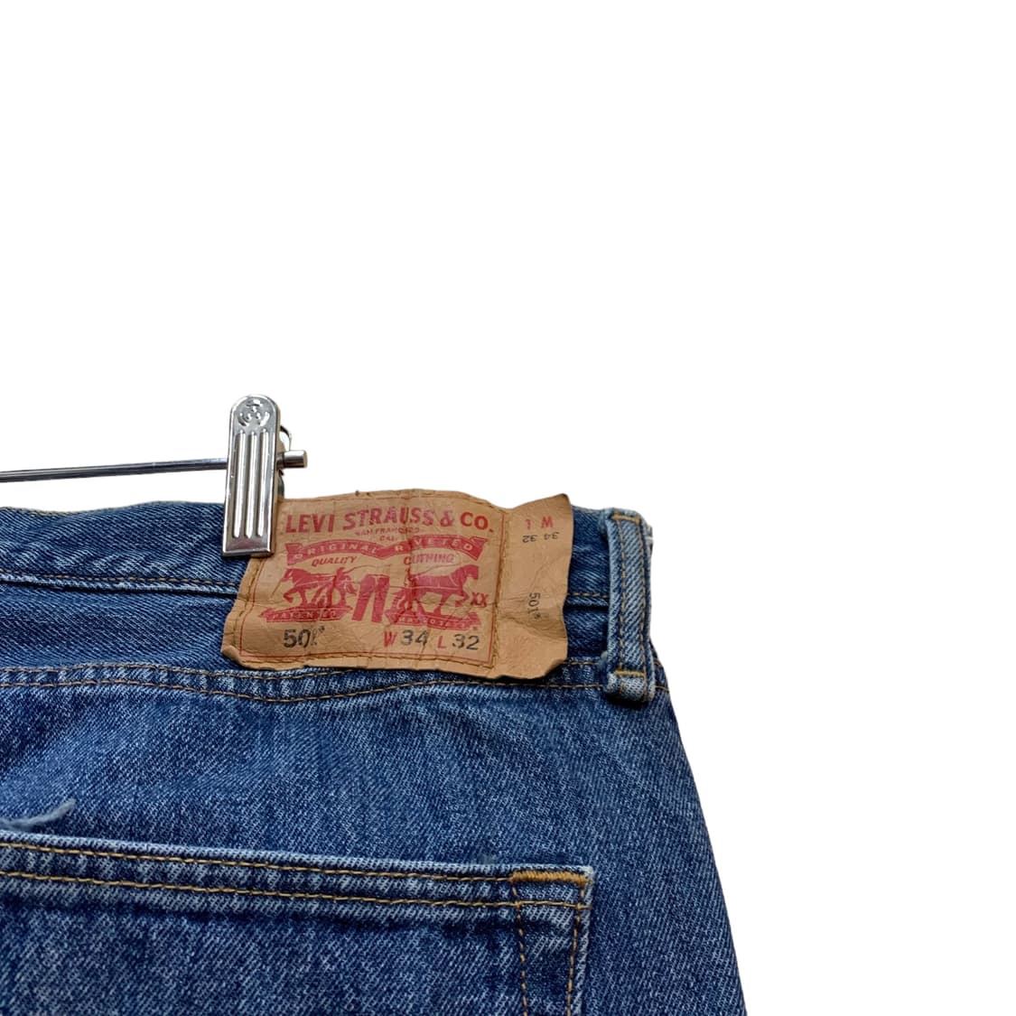 리바이스 501 테이퍼드 데님팬츠 상품이미지5