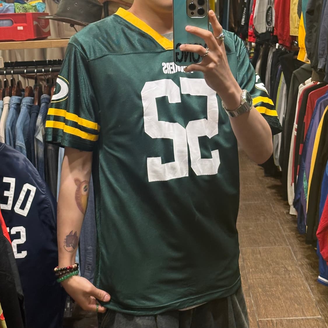 [HI] NFL 반팔져지 그린 상품이미지4