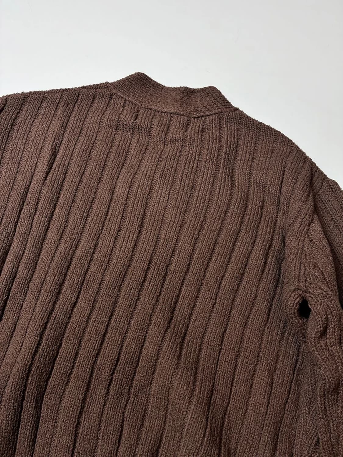 세터 23FW 파로 오버 사이즈 부클 가디건 PN8910 상품이미지6