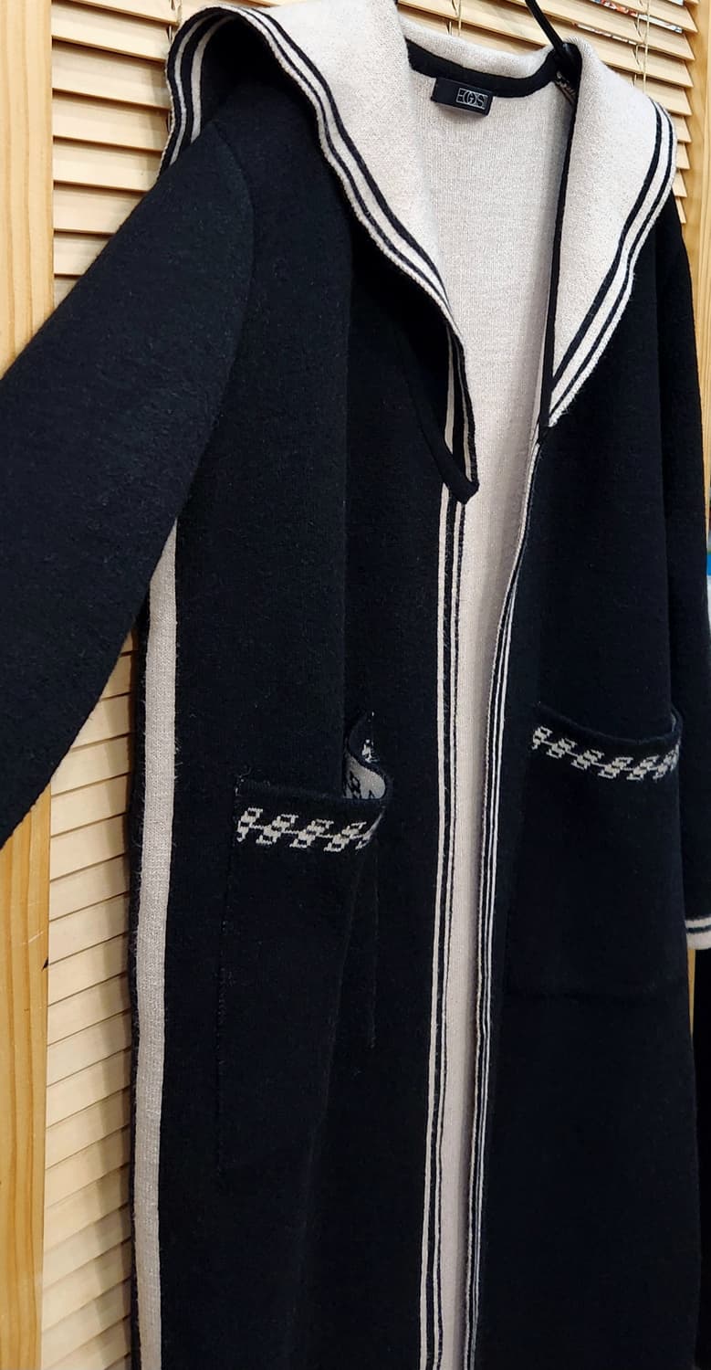 (새상품)에고이스트 테일러 숄카라 니트 롱가디건 상품이미지2