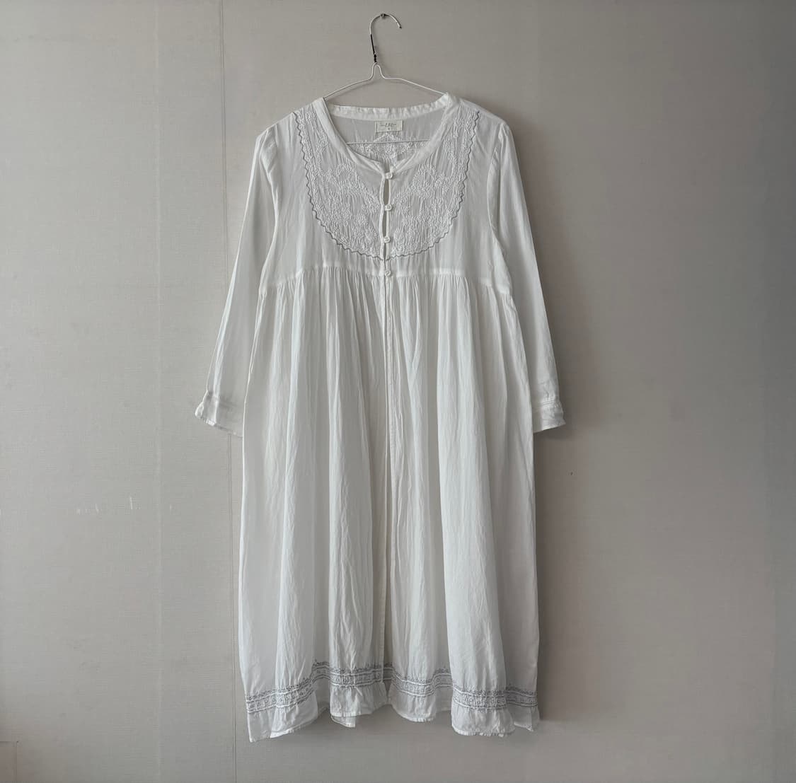 화이트 바선생+크로쉐 가디건 상품이미지1