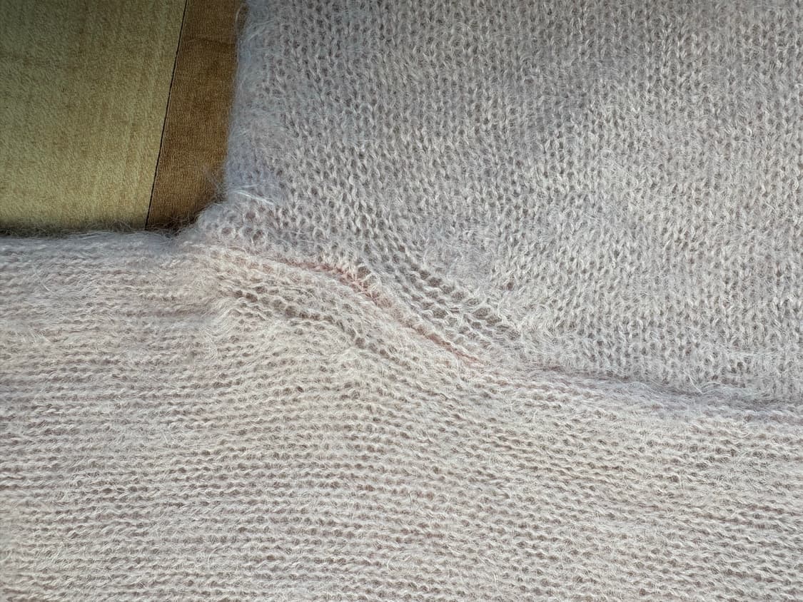 오라리 슈퍼키드 모헤어 니트 핑크 4사이즈 상품이미지3