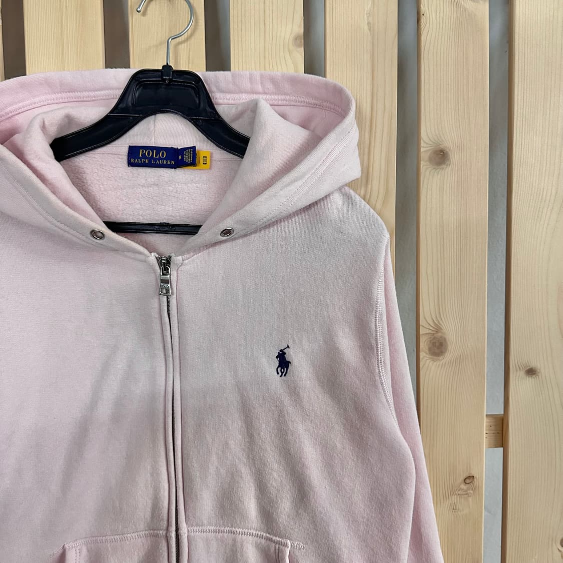 (M) 폴로 랄프로렌 베이비 핑크 후드집업 상품이미지3