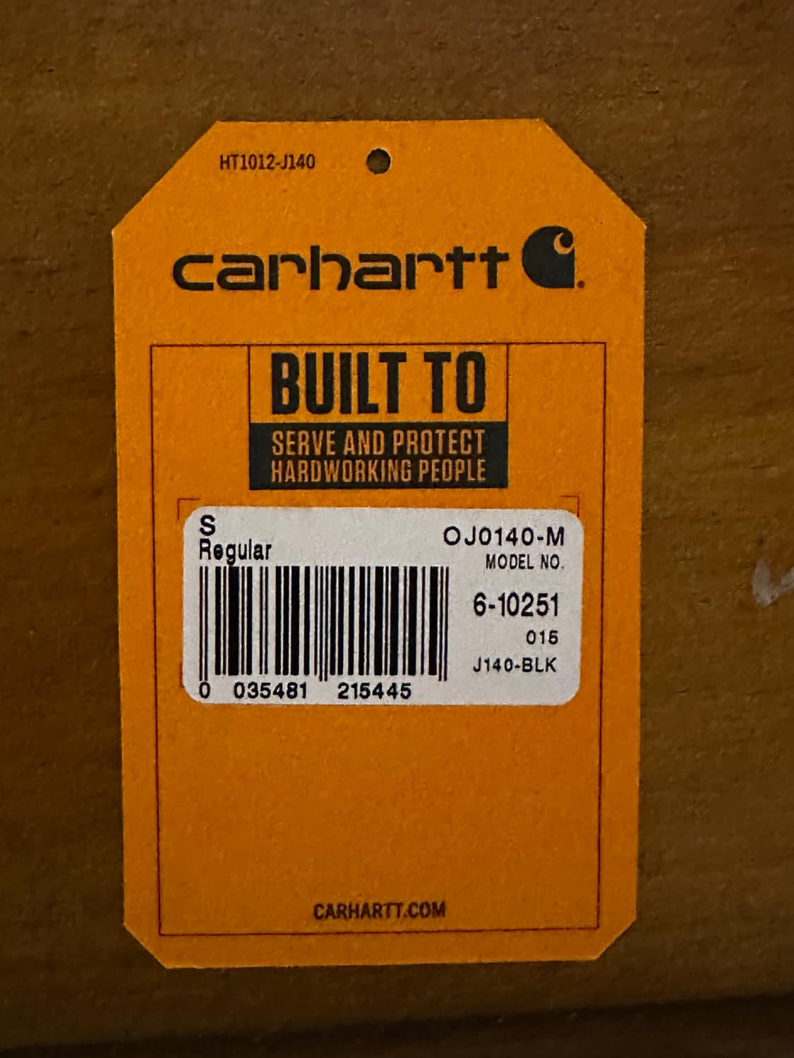 칼하트 액티브 자켓 j140 블랙 상품이미지6