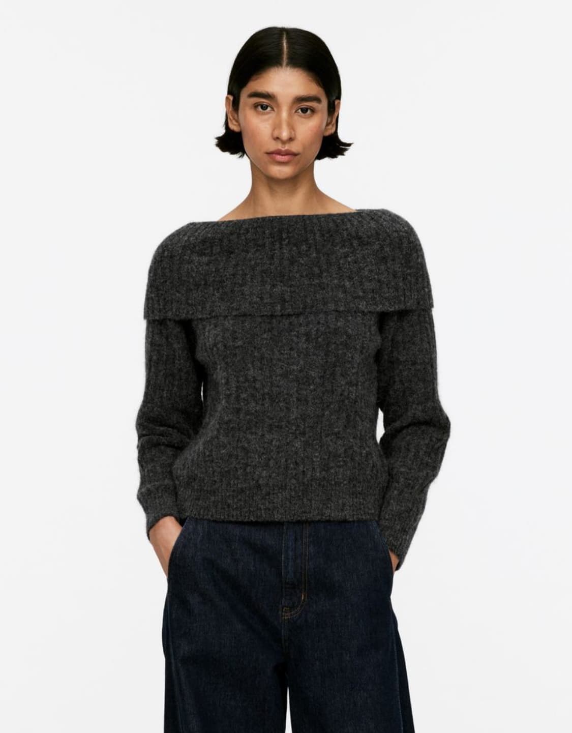 아르켓 오프숄더 니트 스웨터 (34사이즈이신 분 추천) 상품이미지3