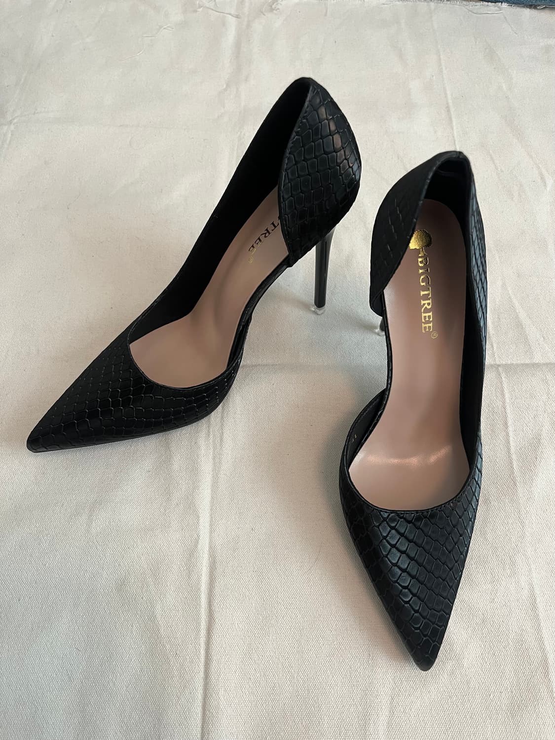 black crocodile stiletto heels 상품이미지2