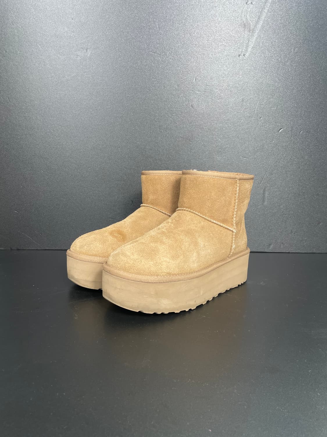 [245] UGG 미국 어그 클래식 울트라 미니 플랫폼 부츠 체스트넛 상품이미지1