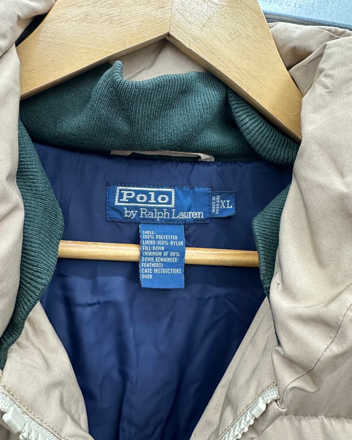 (2XL)90'S 폴로 다운 푸퍼 패딩-M1549 상품이미지5