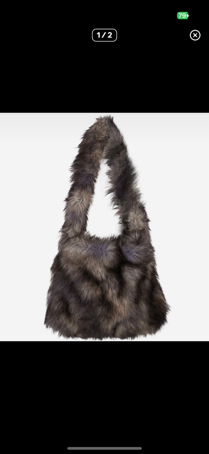 세릭 모헤어 크로스백 2회착용, 수수료부담 상품이미지2