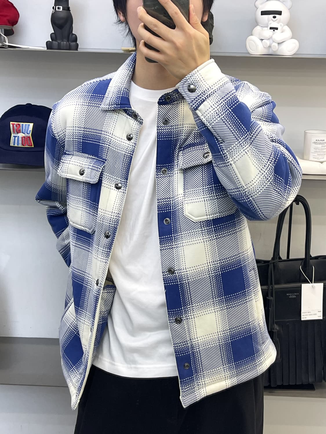 폴로랄프로렌 플레이드 체크 플리스 자켓 상품이미지1