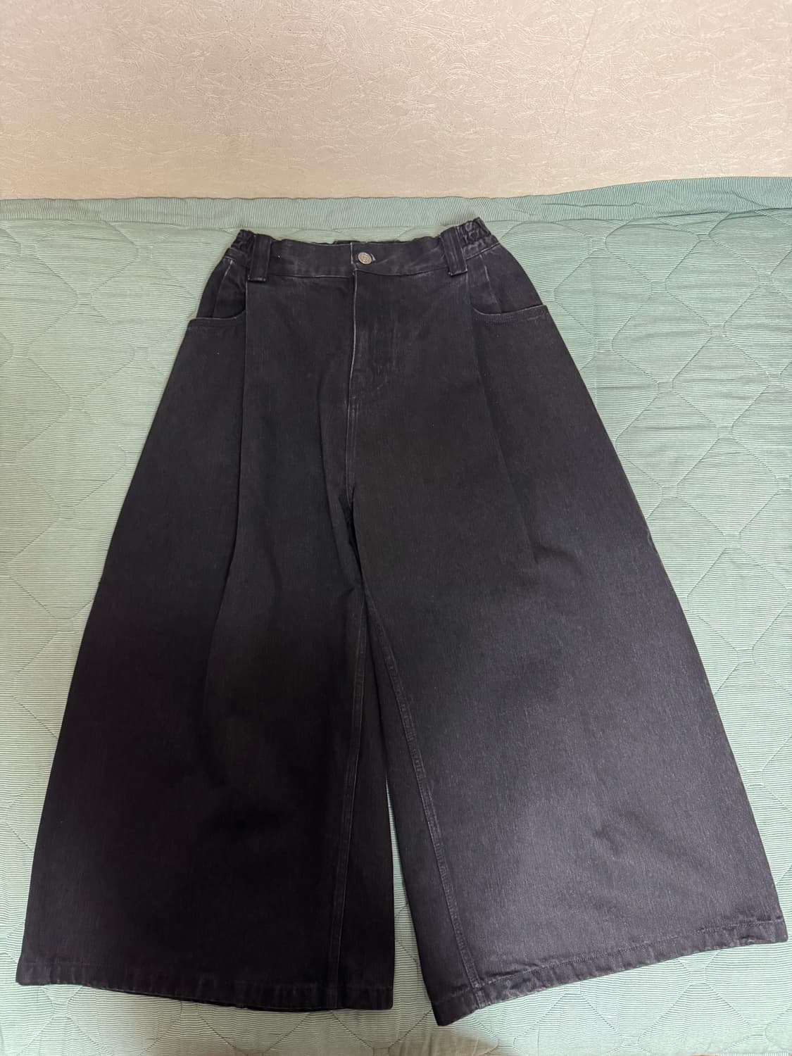 [44]송지오 크롭와이드 데님 팬츠 상품이미지4